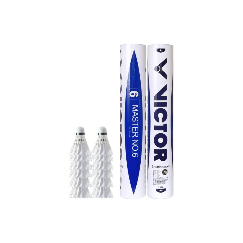 VICTOR Master Collection Goose Feather Shuttlecock 12 Pack Goose Feather Shuttlecocks-0