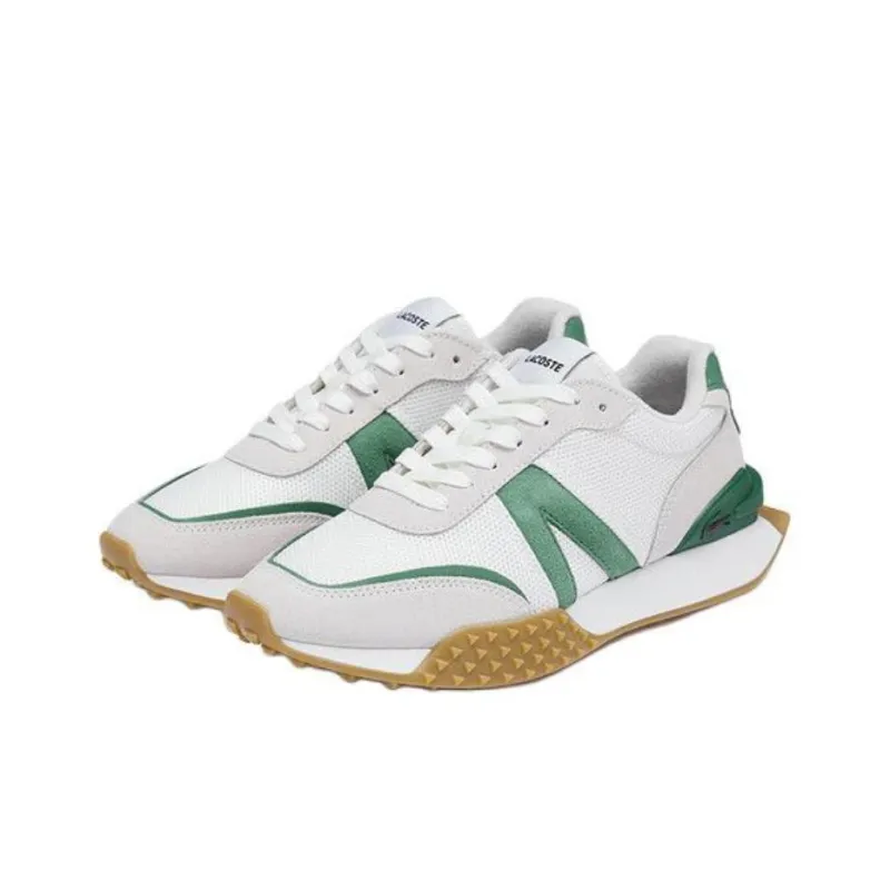 LACOSTE L Spin Low Top Casual Shoes Women's White Green-2