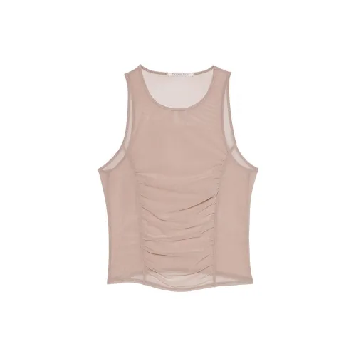 Victoria's Secret Tank Tops Women's Bare Taupe/Coffee