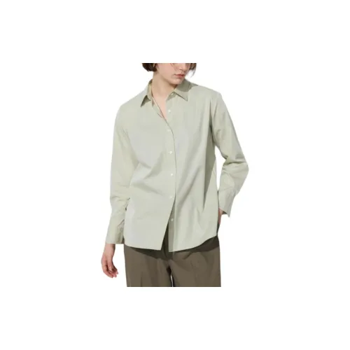 UNIQLO Shirts Women's Verdant Green