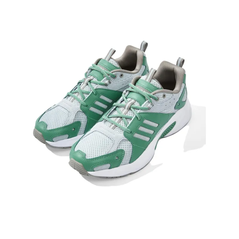 Adidas Neo JZ Runner Anti Slip Wear Resistant Low Top Casual Shoes Unisex White Green-2