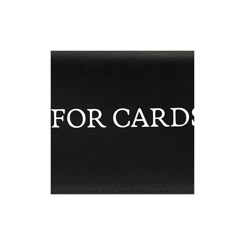 OFF-WHITE Logo Printed Bi-Fold Wallet-5