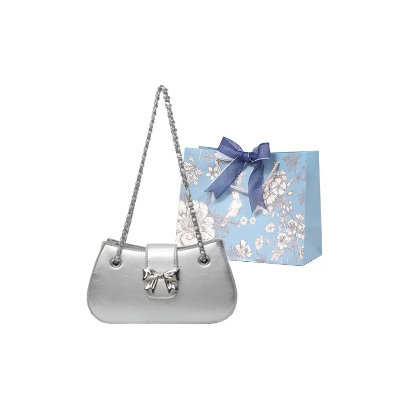 REDOO PU Shoulder Bag Women's Ecru/Silver/Black/Pink-5