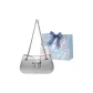 Silver+Shopping Bag