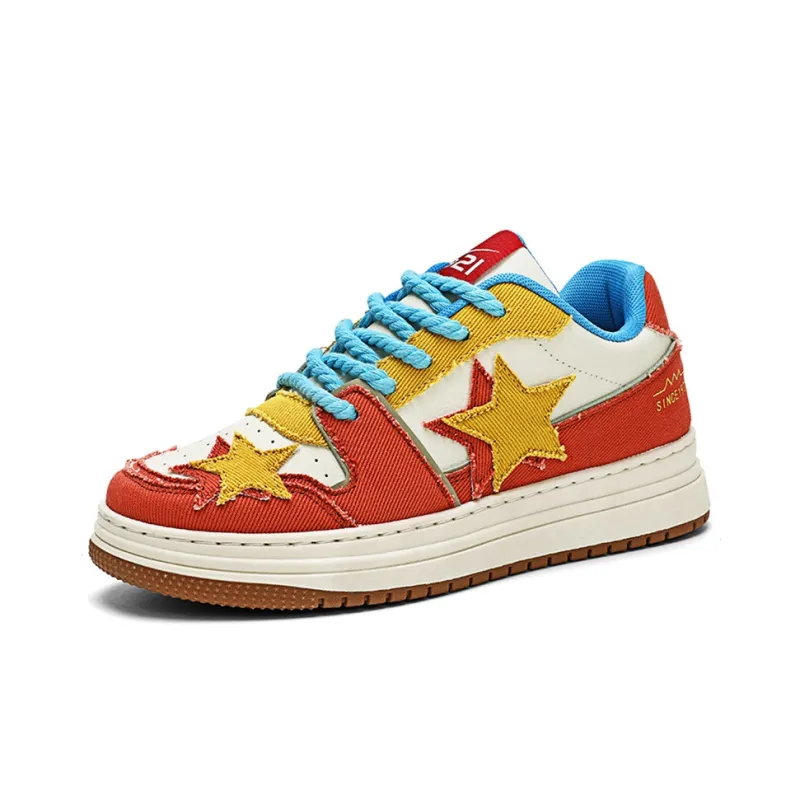 DOUBLE STAR 88 Coverage Wear-Resistant Low-Top Skateboard Shoes Unisex-19