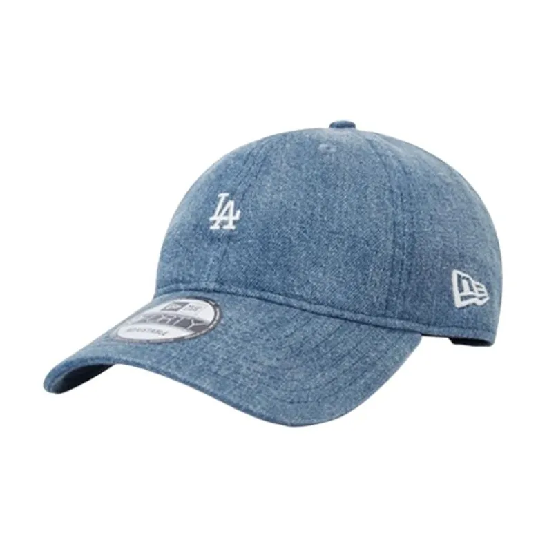 New Era Cotton Baseball Caps Unisex Blue-0