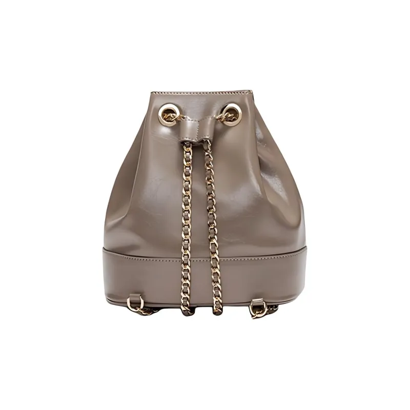 PAULS BOUTIQUE Artificial Leather Backpack Women's Taupe-3