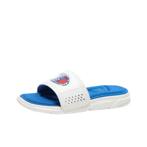 Champion Slide Slippers Men White/Blue