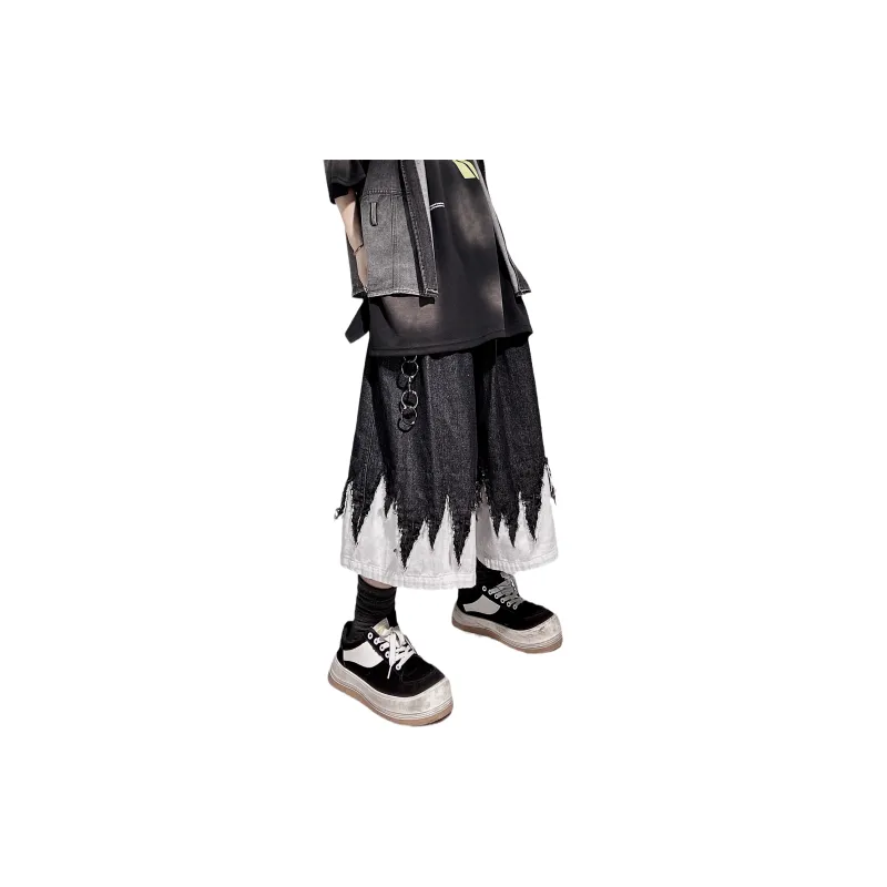 UUCSCC Denim Shorts Men's Black-2