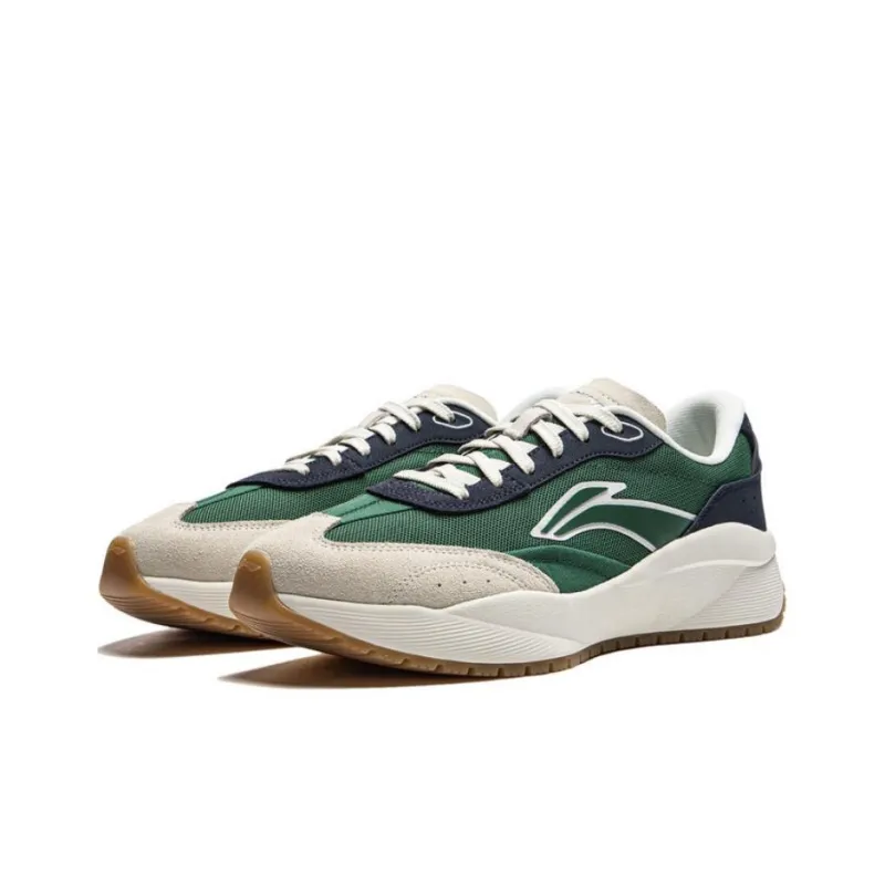 LINING Load Capacity 2.0 Casual Shoes Men Low Top Deep Palace Green/Mountain Blue-2