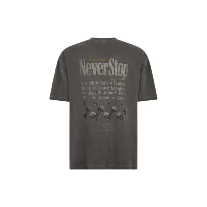 Vision Of Super T Shirt Men's Gray-1