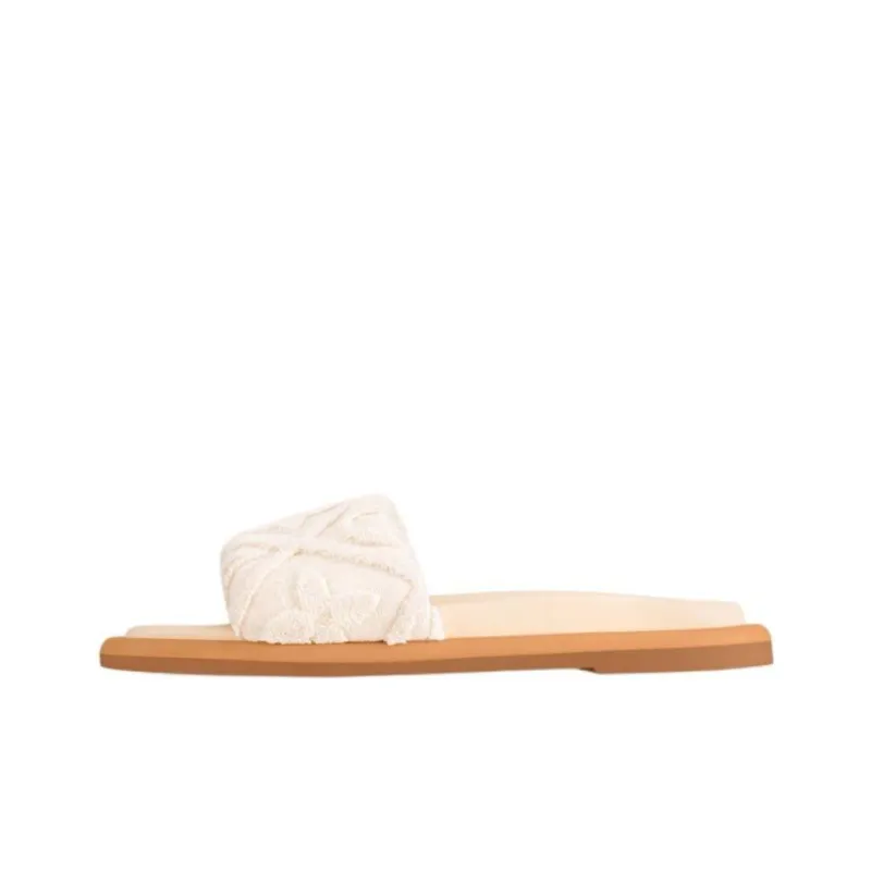 LOUIS VUITTON Bliss Slide Slippers Women's White-0