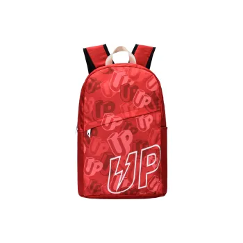 TURN UP Nylon Backpack Regular Unisex Red