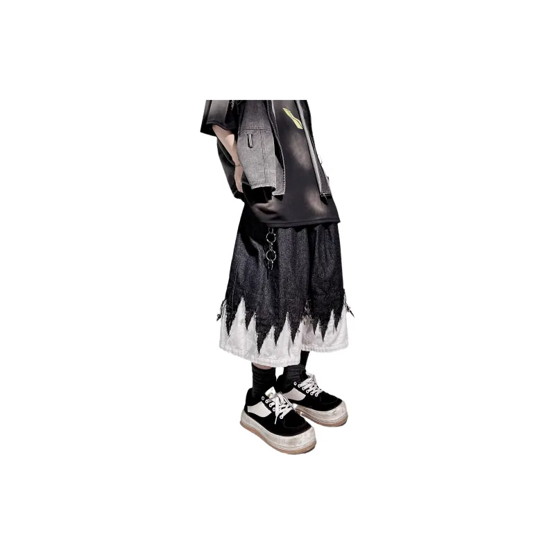 UUCSCC Denim Shorts Men's Black-5