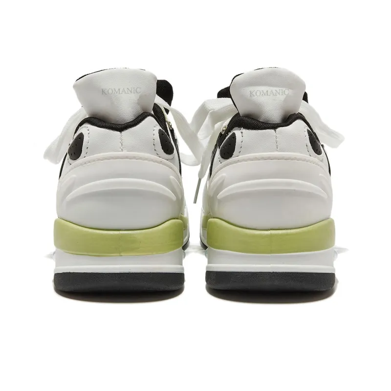Komanic Puffy Shoes Lightweight Low Top Casual Shoes Women's-9