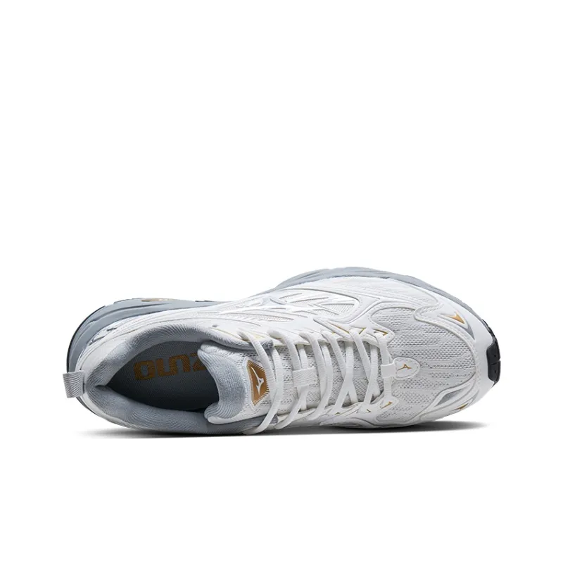 Mizuno FIYI V2 Breathable Low Top Casual Running Shoes Unisex Ivory White-1