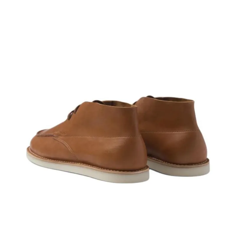 PRADA Chukka Nappa Leather Boots-2