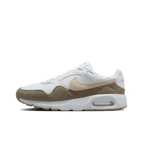 Nike Air Max SC Casual Shoes Men Low-Top White/Khaki/Sand