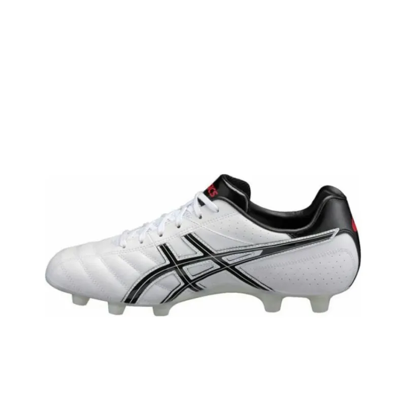 Asics DS LIGHT ACROS 3 Anti-Slip And Wear-Resistant Coverage Soccer Shoes Men's White-2