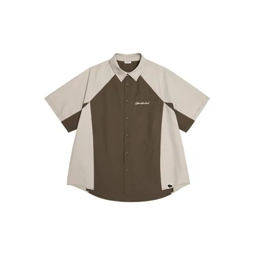 URBAN STANDARD Shirts Men Army Green