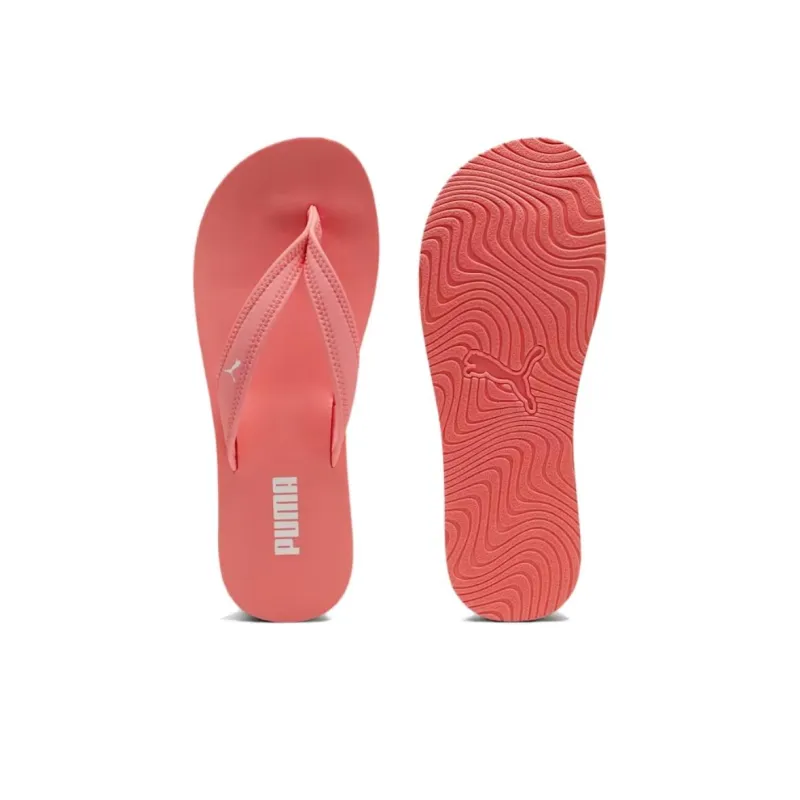 PUMA Sandy Abrasion-Resistant Slip-Resistant Flip Flops Women's Red-4