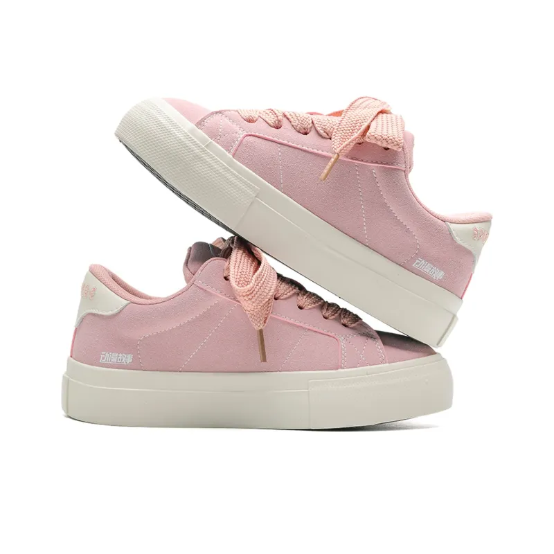 Anime Story Slip Resistant, Lightweight, And Breathable Low Top Skateboard Shoes Women's-11