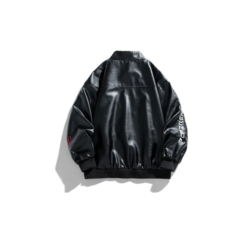 CULT OF INDIVIDUALITY Leather Jacket Men's Black-1