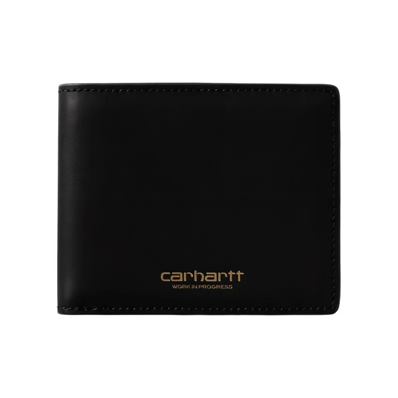 Carhartt WIP Cow Leather Wallet Regular Unisex Black-0