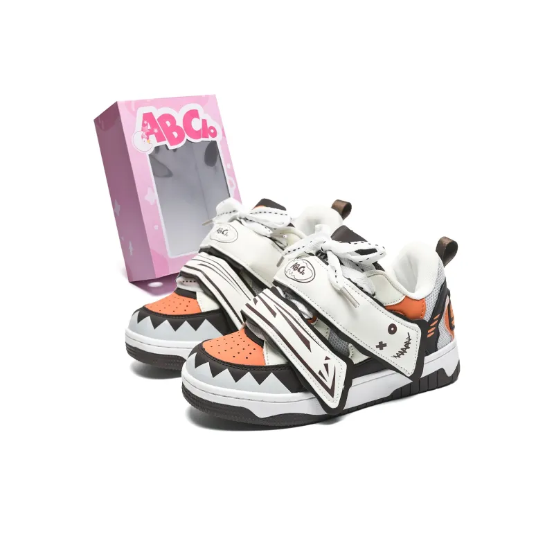 ABCIO Lightweight Low Top Skateboard Shoes Unisex-10