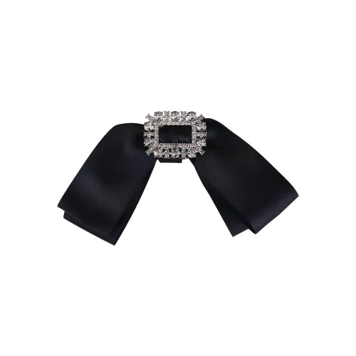 Left Europe Fabric Hair Clips Women's