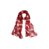 Like A Bath-Burgundy Floral