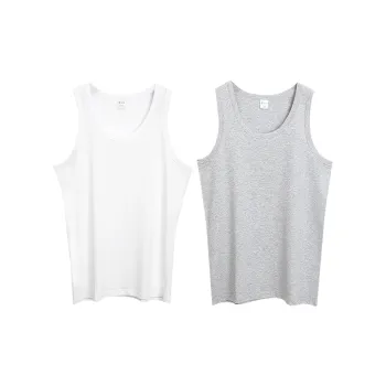 Red Bean Tank Tops Men's 2 Pack