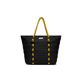 Nike Polyester Tote Bag Shopping Bag Gym Bag Large Size Unisex Black Yellow