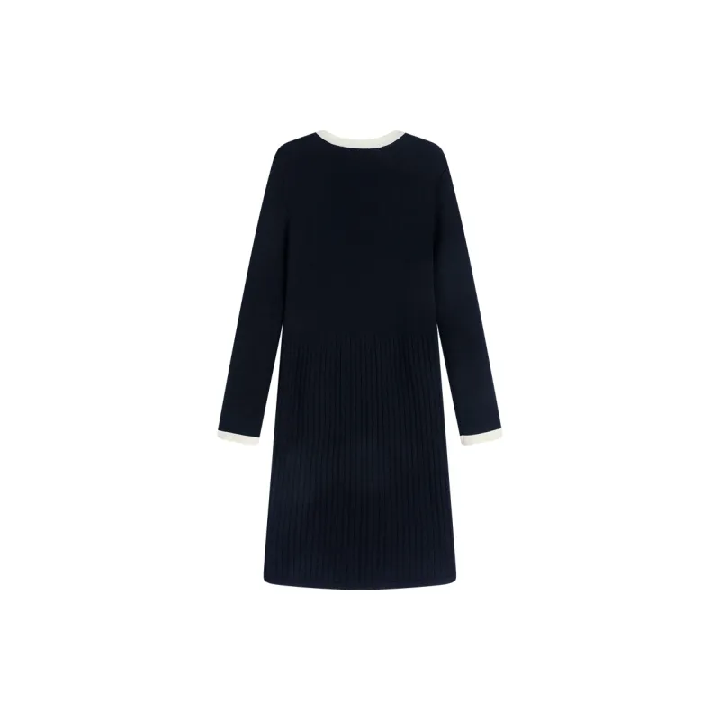 Famanxuan Long Sleeved Dresses Women's Black-1