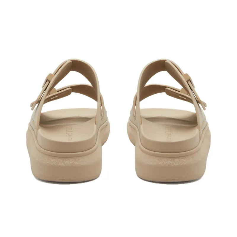 Alexander McQueen Slide Slippers Men's Light Brown-4