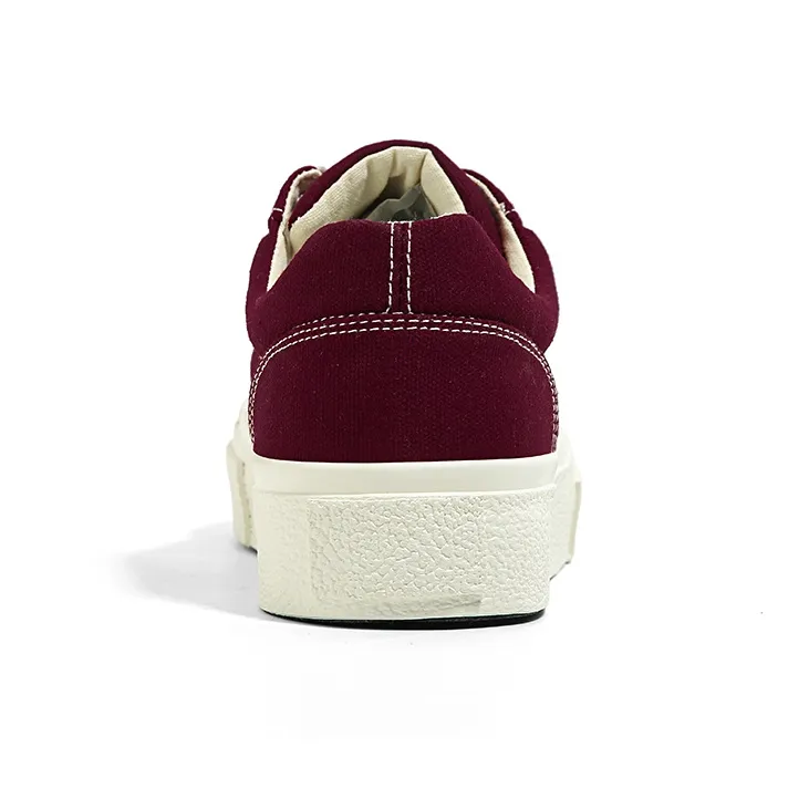 HUANQIU Abrasion Resistant Breathable Low Top Canvas Shoes Men's-4