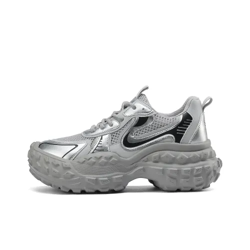 D:FUSE SCANDINAVIA Tire Shoes Cushioning Anti-Slip And Wear-Resistant Low-Top Chunky Sneakers Women's