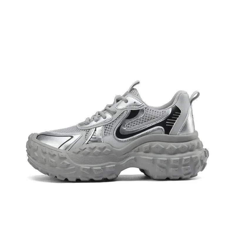D:FUSE SCANDINAVIA Tire Shoes Cushioning Anti-Slip And Wear-Resistant Low-Top Chunky Sneakers Women's-0
