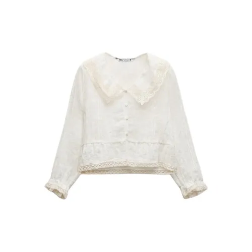 ZARA Shirts Women's White