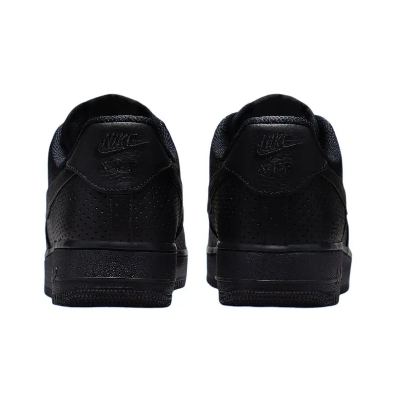 Nike Air Force 1 Low Sp Triple Black Perforated-3
