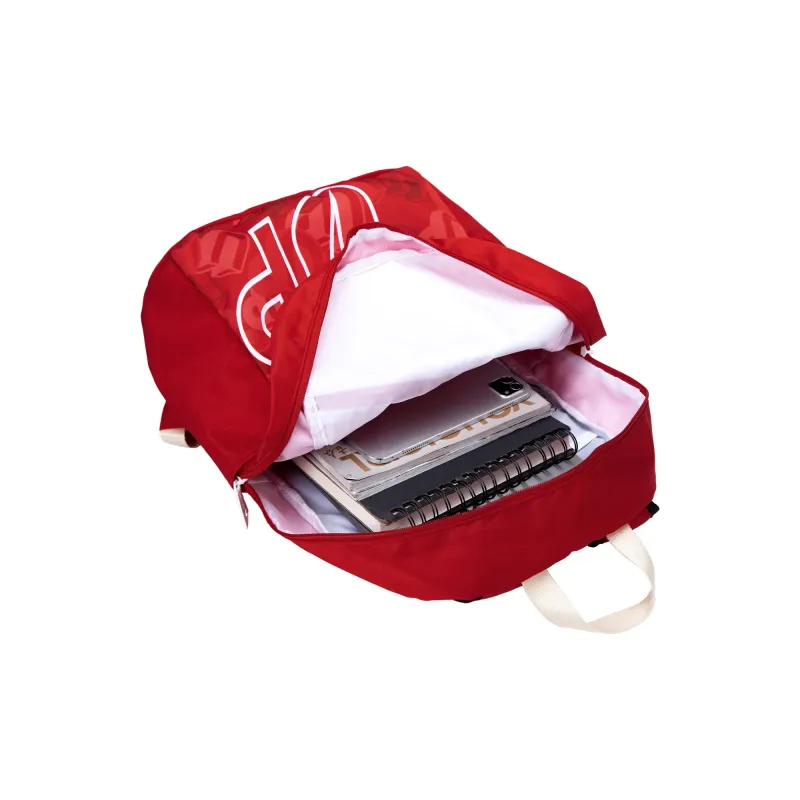 TURN UP Nylon Backpack Regular Unisex Red-2