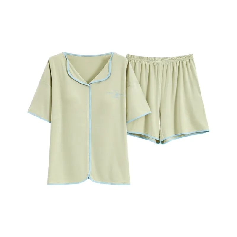 GOSO Pajama Set Women's Green Shades-0