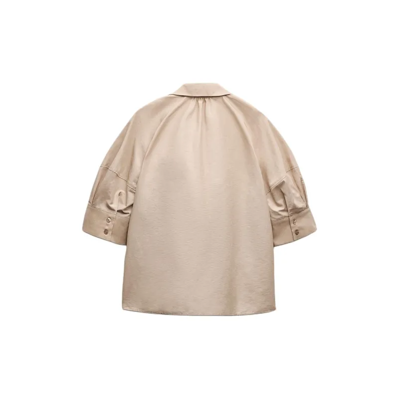 ZARA Shirts Women's Brown-1