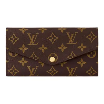 LOUIS VUITTON Sarah Wallet Monogram Fuchsia