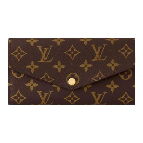 LOUIS VUITTON Sarah Wallet Monogram Fuchsia