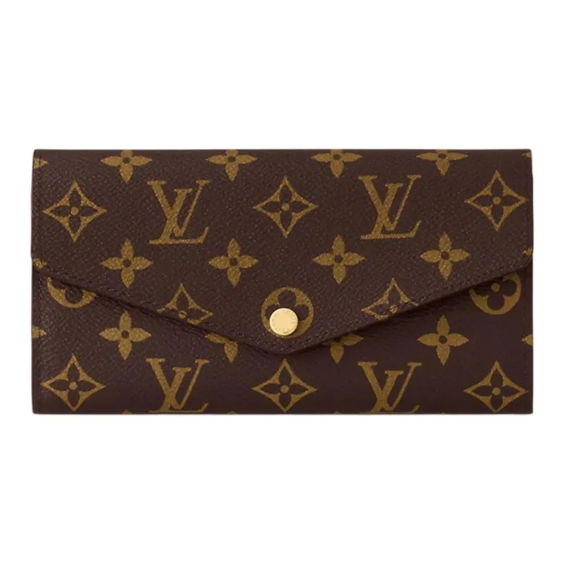 LOUIS VUITTON Sarah Wallet Monogram Fuchsia-0
