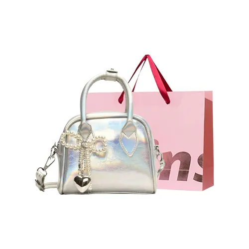 WHEELY BABY+ PU Shoulder Bag Regular Women's Silver/Black/Gold/Iridescent