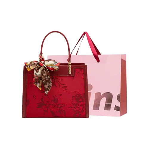 WHEELY BABY+ PU Shoulder Bag, Crossbody Bag, Handbag Regular Women's Red