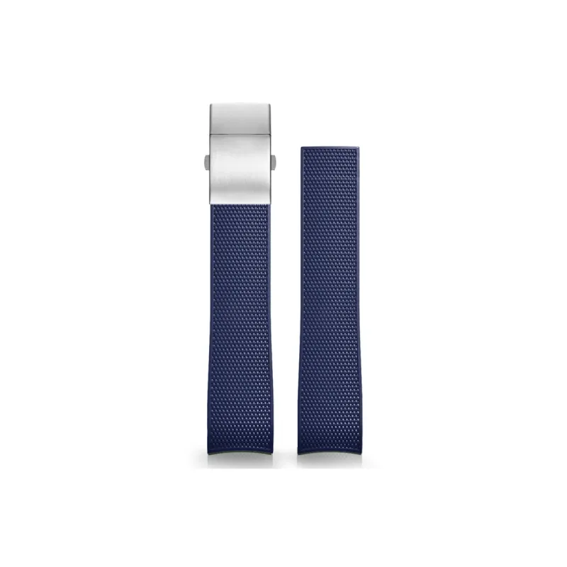 Craftsman Longines Compatibility Watch Band Rubber Material-5