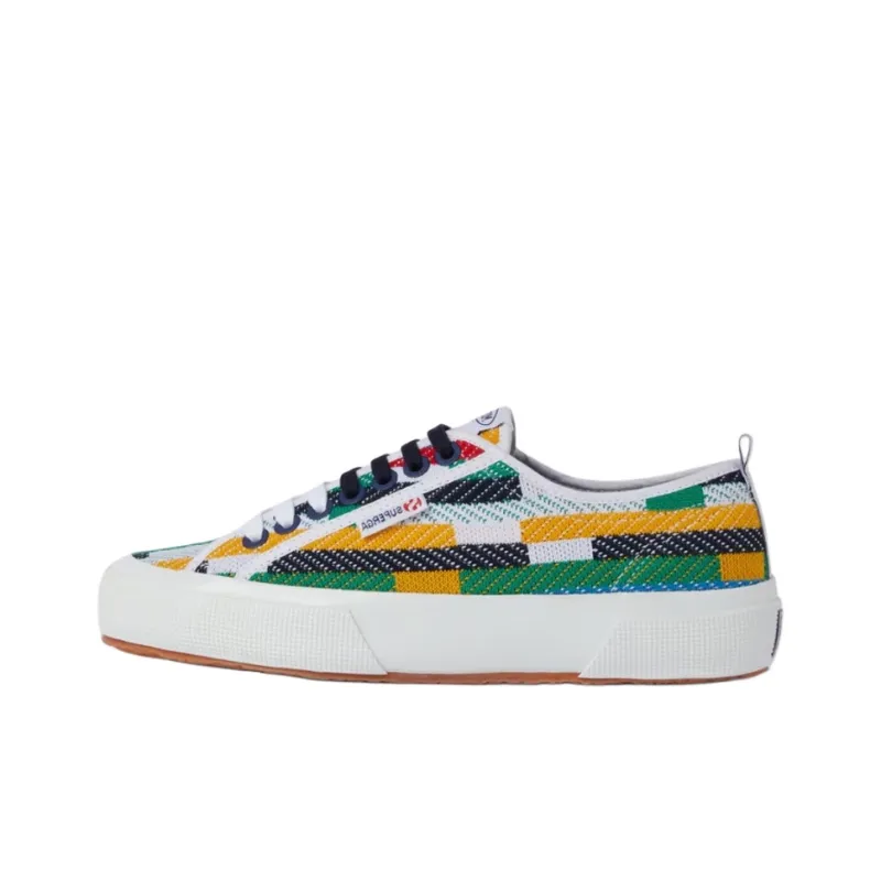 SUPERGA x MISSONI Low-Top Skateboard Shoes Unisex Multicolor-0